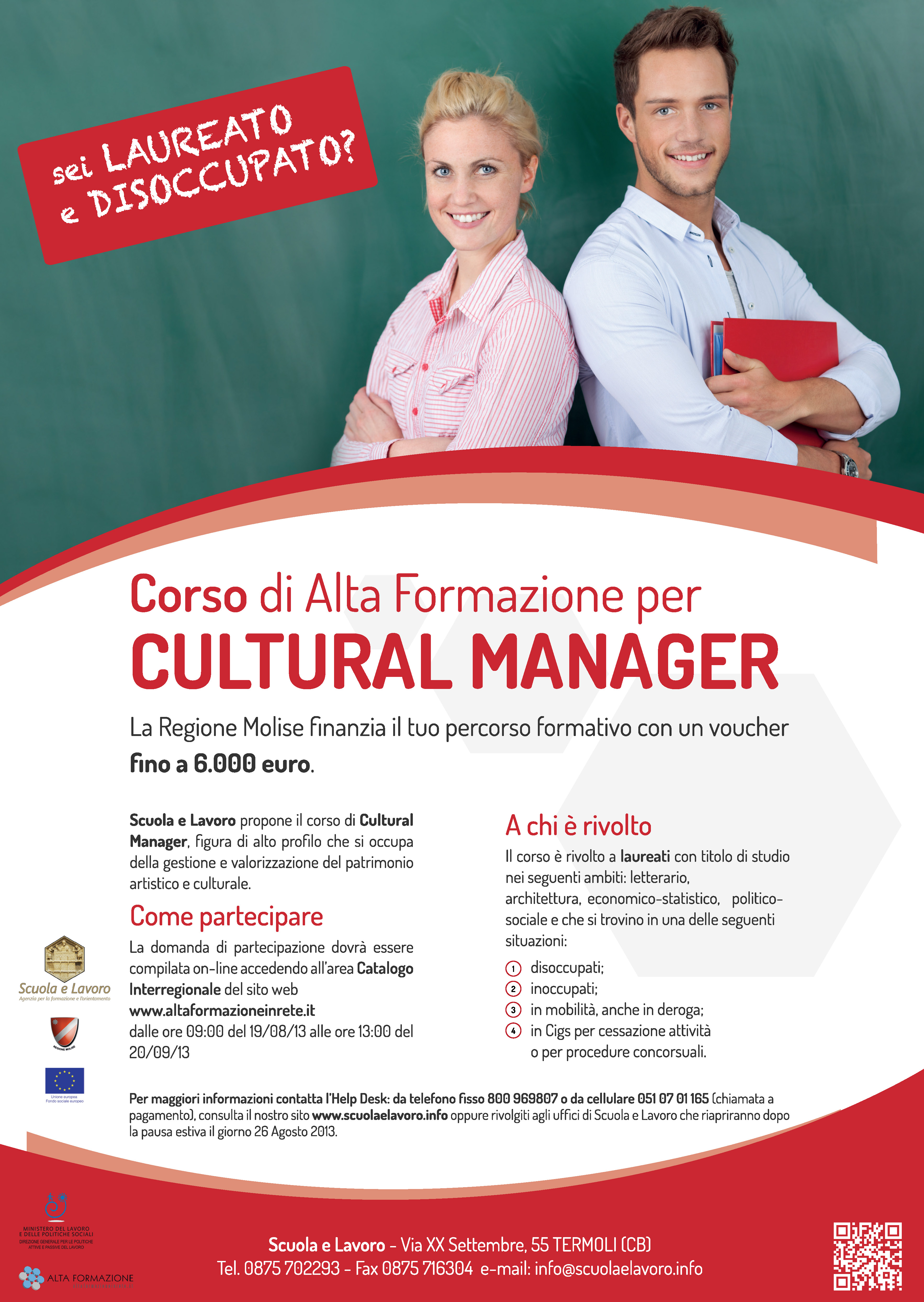 Corso di Alta Formazione in Cultural Manager 2013